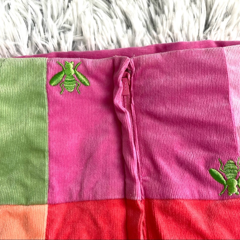 Lily Pulitzer Multicolor Patchwork Embroidered Co… - image 7